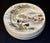 Asian Style Antique Kutani Hand-Painted Plates With Pheasants and Mt. Fuji Landscape - Set of 5 For Sale - Image 4 of 9