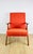 Vintage armchair in orange from the 1970s in vintage style - model Var B-310, completely restored - new upholstery in...