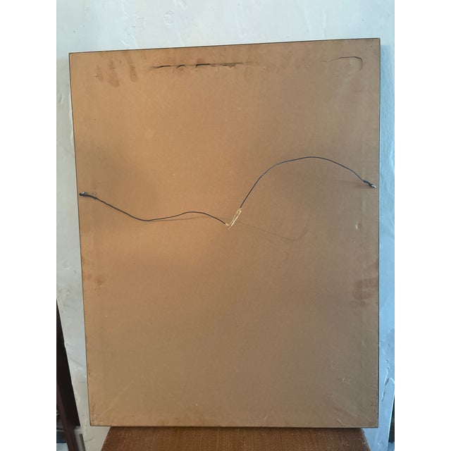 1962 Portrait, Girl in Red Velvet, Pastel on Paper, by Nancy Lee For Sale - Image 10 of 12