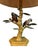 Rare, hand painted, parrot adorned table lamp. Has a bamboo shade with a rose gold interior fabric. Lamp stands 27” tall...