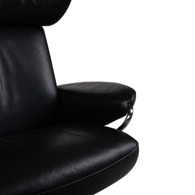 Animal Skin Jazz Recliner Chair in Leather from Stressless For Sale - Image 7 of 18