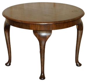 Small Vintage English Coffee Table in Oak, 1930s
