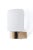 Wall Lamp in White Glass For Sale - Image 3 of 8