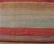 Vintage Turkish Kilim Runner With Coral, Tan and Soft Blue Stripes For Sale In Atlanta - Image 6 of 11