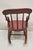 Antique American Primitive Spindle Back Small Child's Rocker Rocking Chair For Sale - Image 10 of 12