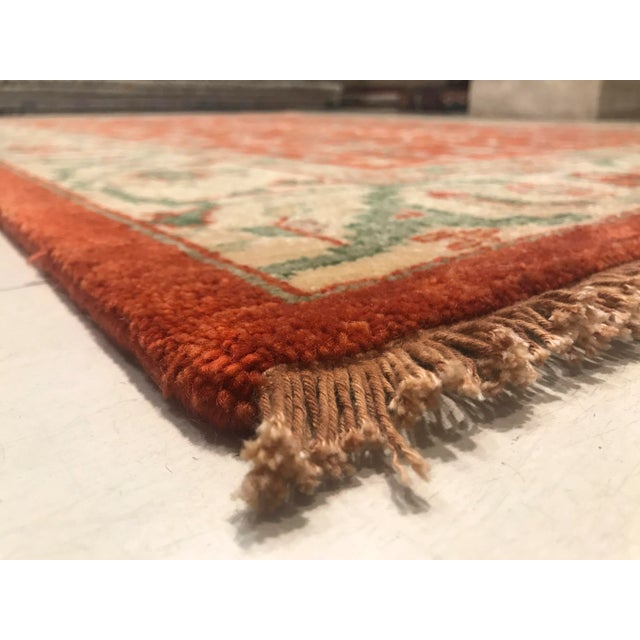 Vintage Indian Rug, 1960s For Sale - Image 3 of 7