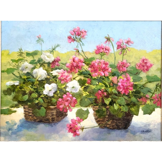 From a Rye New York estate, we have a pleasure to offer you this gorgeous Framed Vintage STILL LIFE Oil Painting on...
