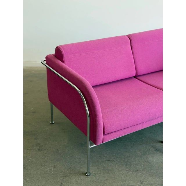 1970s 1970's Danish Loveseat Attributed to Friis & Elmar Moltke Nielsen for Randers Denmark For Sale - Image 5 of 12