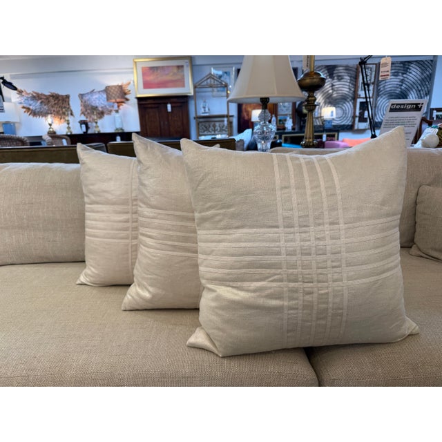 Thom Filicia Thom Filicia for Eastern Accents Reflection Throw Pillows, Set of Three For Sale - Image 4 of 12