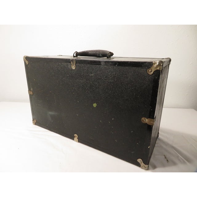 Antique 8 Drawer Oak Machinists Cabinet Tool Box ~ Wood Chest ~ Industrial Art For Sale - Image 17 of 18