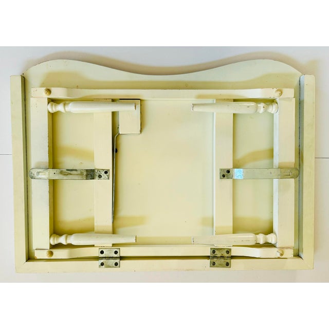 Mid Century Folding Bed Tray For Sale - Image 4 of 7