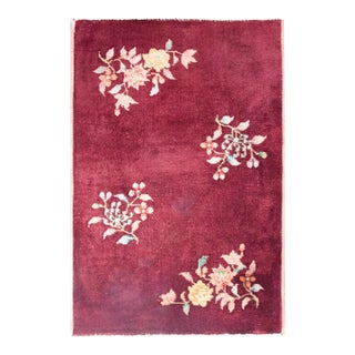 Early 20th Century Chinese Art Deco Rug For Sale