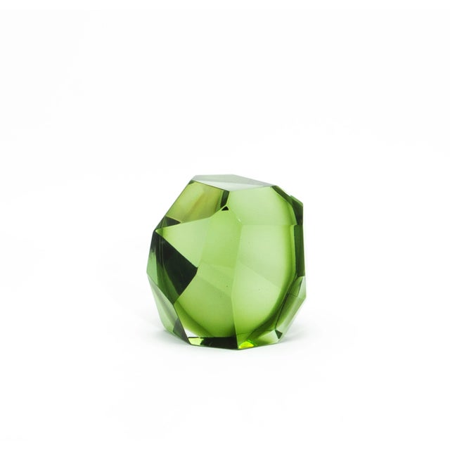 Modern Hand-Blown Murano Diamond Sculpture For Sale - Image 3 of 8