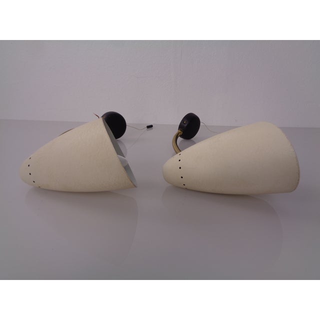 Mid-Century Adjustable Wall Lamps, Italy, 1950s, Set of 2 For Sale - Image 10 of 18