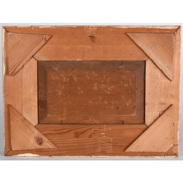 Early 20th Century Oil Painting on Panel Landscape For Sale - Image 10 of 11