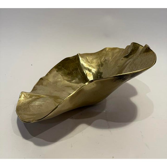 1940s Large Lotus Bowl For Sale - Image 4 of 7