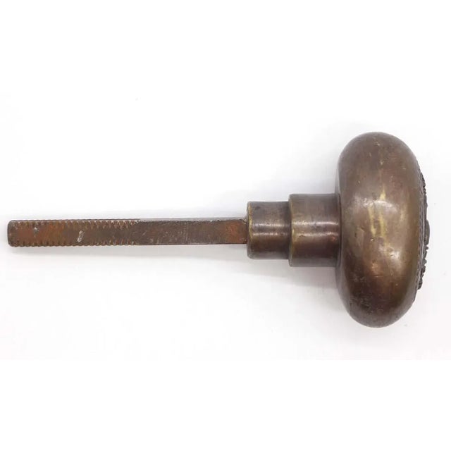 1890s Russell & Erwin Colonial Oval Door Knob For Sale - Image 4 of 6