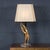 A exceptional late 1970s / early 1980s Hollywood Regency table lamp by Lanciotto Galeotti for L' Originale, in Florence,...