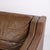 Danish Three-Seater Sofa in Brown Leather from Stouby, 1960s For Sale - Image 4 of 12