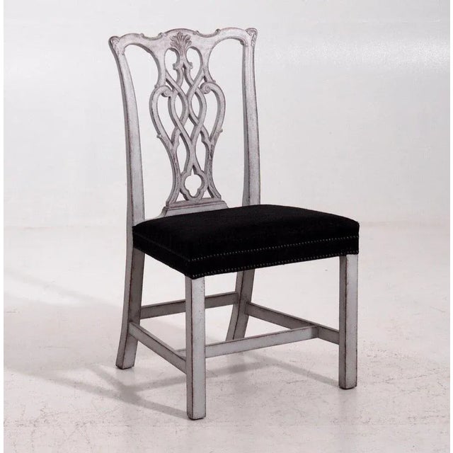 Antique European Chairs, Set of 12 For Sale - Image 4 of 10