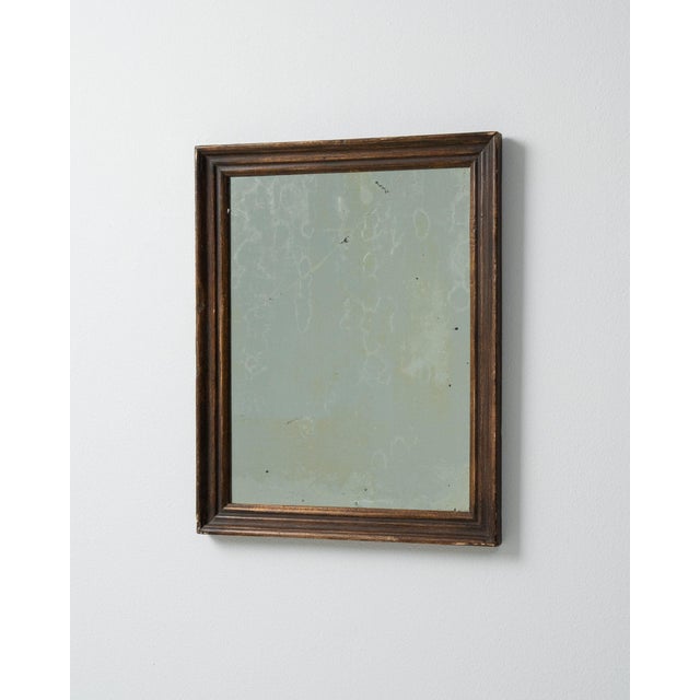 19th Century France Green Wood Mirror For Sale In Greensboro - Image 6 of 8