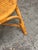 Rattan Scoop Back Side Chair, Vintage For Sale In San Francisco - Image 6 of 12