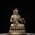 Bronze Vintage Silver-Plated Bronze Acala Statue Buddhist Fudo Myoo Sculpture 3.9" For Sale - Image 8 of 9