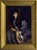 Black Angelo Granati, Portrait of a Young Woman, Oil on Canvas, Framed For Sale - Image 8 of 8