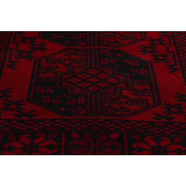 Late 20th Century Vintage Persian Turkoman Rug Runner - 02'09 X 12'10 For Sale - Image 5 of 9