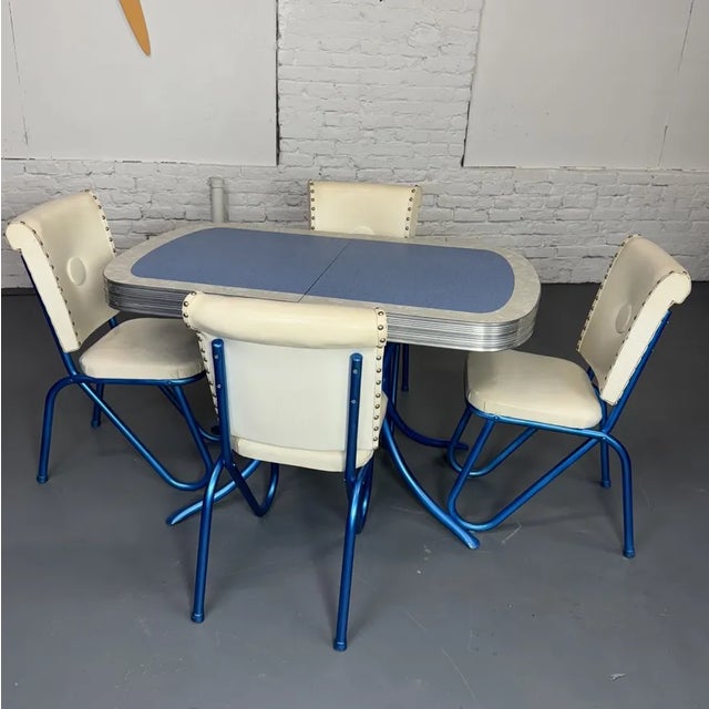 Fifties Vintage Kitchen Table & Chair Set. | Chairish