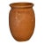 Vintage Terracotta Vase With Textured Details For Sale