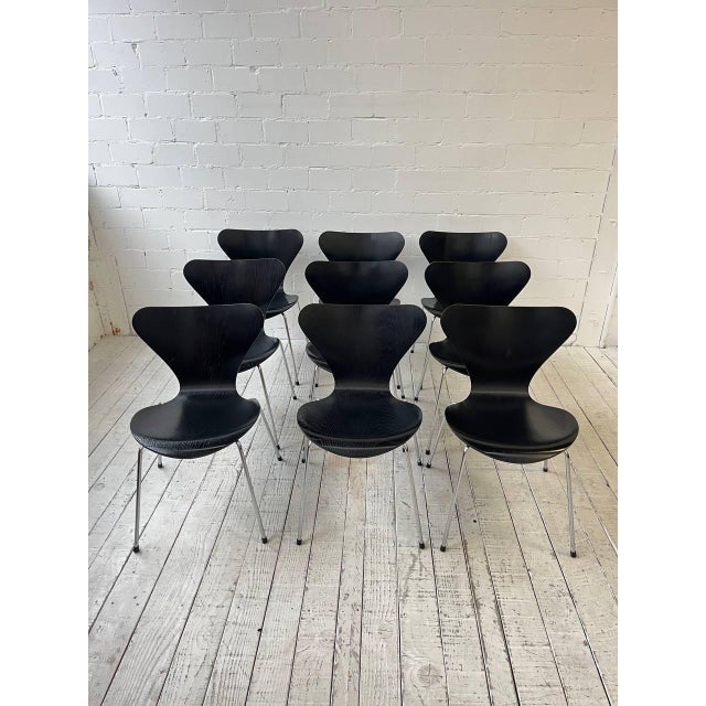 3107 Chair by Arne Jacobsen for Fritz Hansen, 1991 For Sale - Image 6 of 15