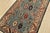An authentic vintage tribal Heriz rug hand-knotted with fine wool on a cotton foundation. This rug features geometric...
