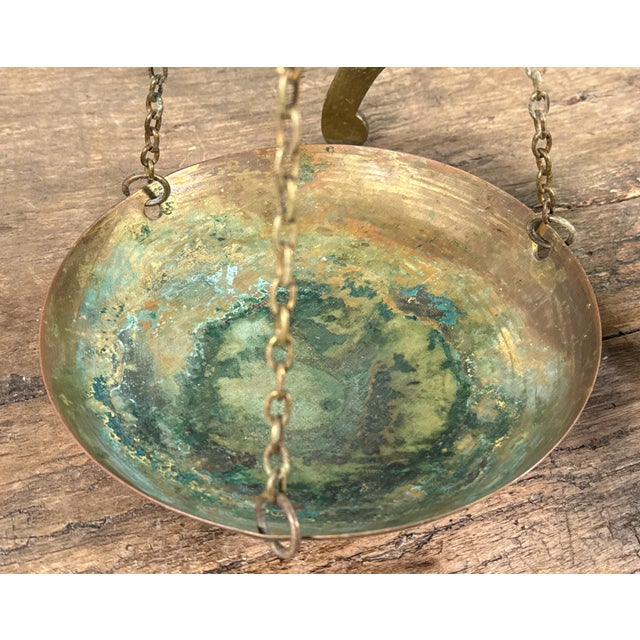 Antique Vandome Titford and Pawson London Brass Apothecary Balance Scale For Sale - Image 12 of 12