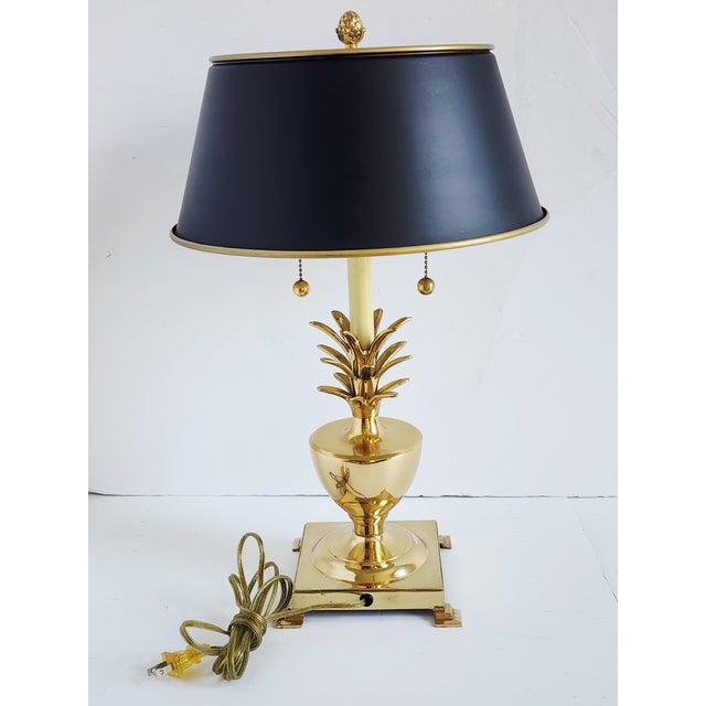 Frederick Cooper Vintage Frederick Cooper Style Pineapple Form Table Lamp For Sale - Image 4 of 17