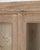 Mid-Century Modern Antique Indian Glass Armoire | Four Shelf Wood Cabinet| Vintage Teak Display Cabinet | Wabi Sabi Decor For Sale - Image 3 of 6