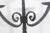 1960s Brutalist Mid Century Modern Wrought Iron Black Pillar Candleholder For Sale - Image 6 of 9