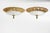 Only 1 piece left in stock. Price per unit. An exceptional and highly decorative mid-century vintage flush mount (plafond)...