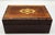 19th-Century English Rosewood Jewelry Box, Lock & Key For Sale - Image 6 of 11