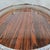 Silver Mid Century Sheffield Silver Co. Formica Laminate Footed Serving Tray, Wood-Grain, Silverplate Gallery For Sale - Image 8 of 12