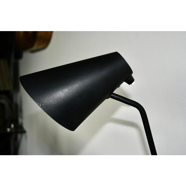 French Desk Lamp attributed to Jacques Biny, 1950s For Sale - Image 4 of 9