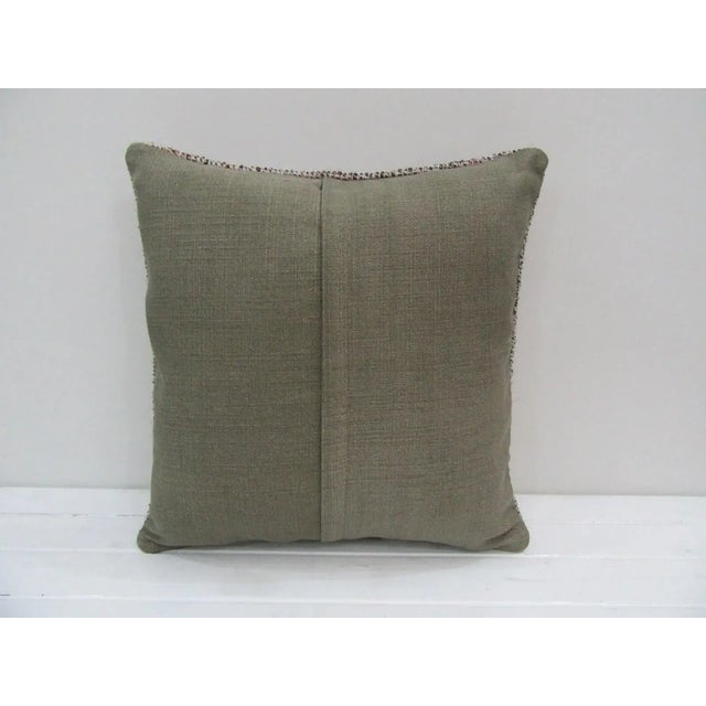 Contemporary Handmade Kilim Pillow Cover For Sale - Image 3 of 4