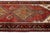 1950s Vintage Caucasian Kazak Wool Runner Rug With Double Diamond Medallion in Crimson & Ivory For Sale - Image 5 of 8