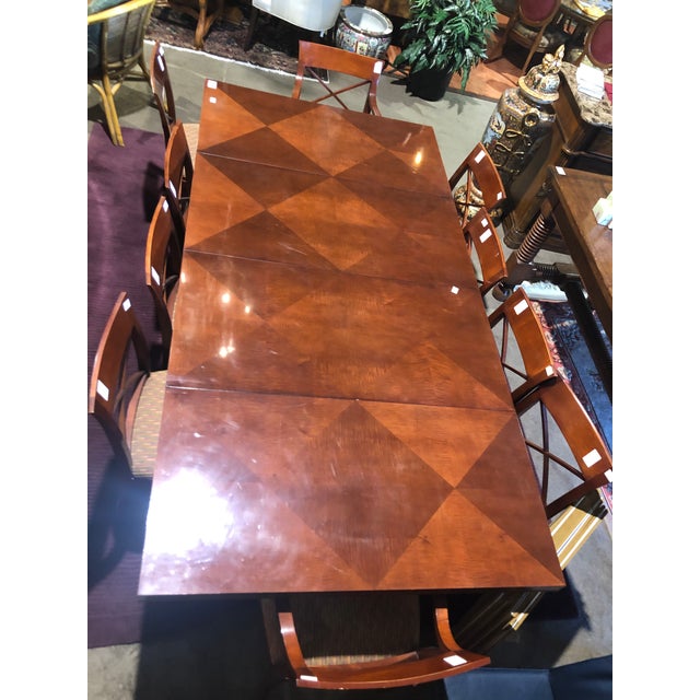 Archetype Dining Table & 10 Chairs by Michael Vanderbyl for Baker Furniture Chairish