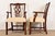 Kindel Furniture Georgian Carved Mahogany Dining Chairs, Set of Eight For Sale - Image 10 of 14