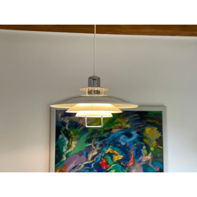 Vintage Space Age Swedish Pendant Light from Belid, 1960s / 70s For Sale - Image 3 of 11