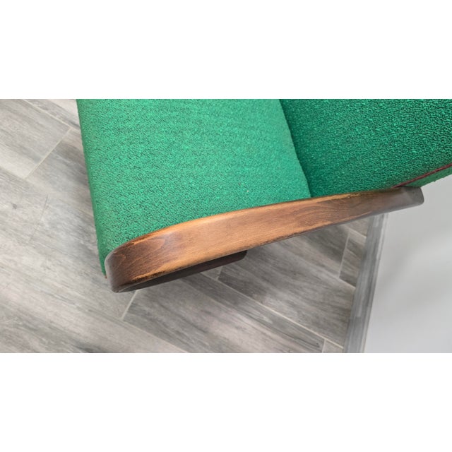 Art Deco Lounge Chair by Jindrich Halabala For Sale - Image 3 of 14