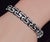Late 20th Century Late 20th Century Authentic Roberto Coin Cobra 1.78ct Diamond & Black Enamel Bracelet in Solid 18k White Gold For Sale - Image 5 of 16