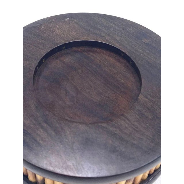 Brown Wooden Ashtray, France, 1950s For Sale - Image 8 of 9