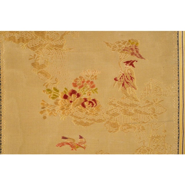 Late 19th Century 1890s European French Four Panel Vanity Screen Room Divider For Sale - Image 5 of 16